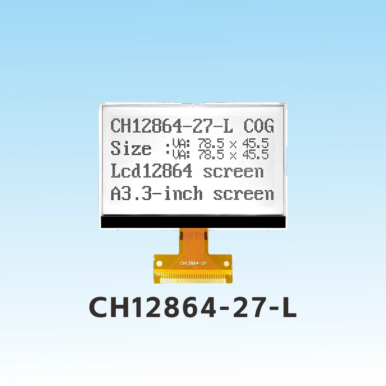 CH12864-27- L   12864 affichage prix